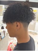 #波巻きスパイラル#メンズパーマ#下関美容室#下関メンズ美容室