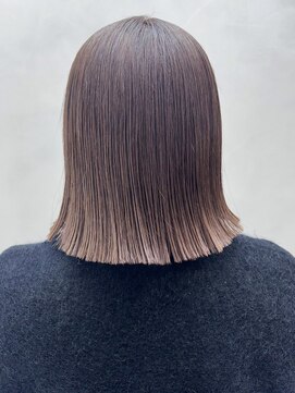 アイティー バイ アルバム 中野店(IT by ALBUM) グレーベージュフレンチカジュアルグレージュカラー_ba500051