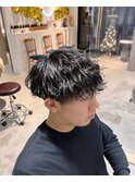 波巻きスパイラルパーマ
