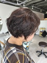 エルピス 中央林間店(elpis)&nbsp;クセを活かしたパサつかないショートボブ