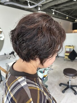 エルピス 中央林間店(elpis) クセを活かしたパサつかないショートボブ