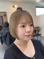 トワ(toi)&nbsp;レイヤーボブ/ミルクティーベージュ/ハイトーンボブ/横浜