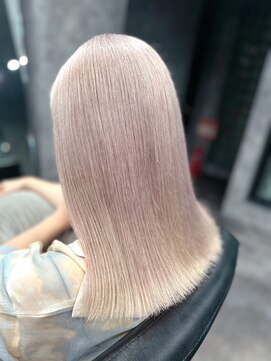 エル ヘアサロン なんば店(eL) パールピンクカラー★AYUMI