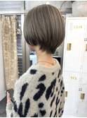 大人ショート×シルバーブラック