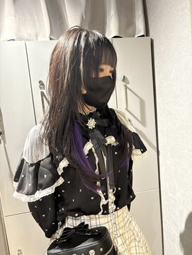 リラス 博多(rilas) レイヤーカット/インナーカラー/派手髪/デザインカラー