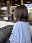 初カラーでベージュカラー