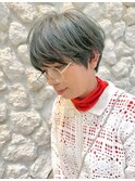 lynn【武蔵小杉】#マッシュ#グリーン#アッシュ#ブリーチ
