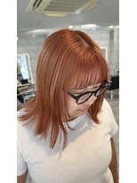 ラルナ(La luna) 切りっぱなしオレンジカラー