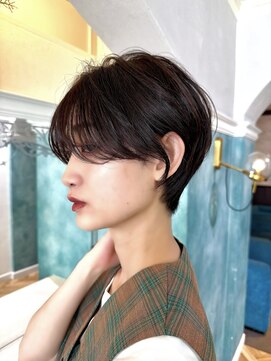 ロンド 銀座(Lond) ●杉浦ミニウルフレイヤー顔周りカット前髪カットショート