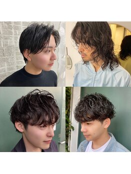 エダメ(EDAME)の写真/ビジネススタイルも安心のパーマ仕上げ！お仕事でも日常でもOKなカッコいいスタイルをご提案します