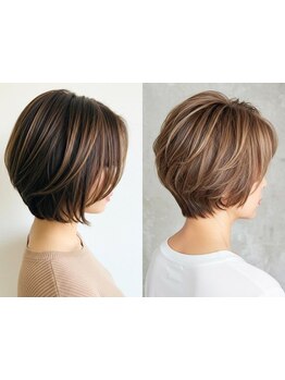 【グランフロント南館5F/駅直結】増える白髪、ファーストグレイを楽しむ、理想のお洒落ヘアを創りましょう*