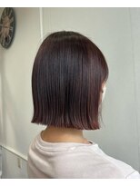 ハグヴィアン(HUG BIEN)&nbsp;ピンク×切りっぱなし