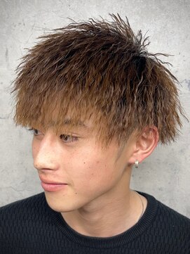 アンサー 渋谷(ANSWER) ツイストパーマ パイルツイスト 縦落ちパーマ