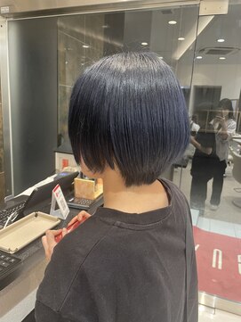 シュヴー 浦安店(CHEVEUX) ネイビーブラックカラー