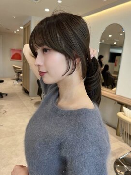 ジーナ 渋谷神南(Zina) 髪質改善＊ワンホンくびれヘア＊美髪【Zina渋谷神南】