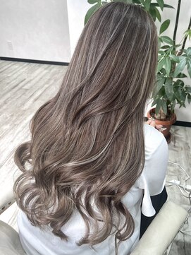 ベルヘアーデザイン 堺東(Belle hair Design) ハイライトレイヤーカットイルミナカラー20代30代40代堺東