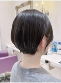京都ショート　丸みショート　京都美容室　進詩織