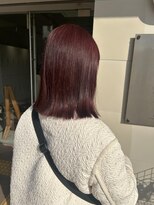 ジェムバイアルテフィーチェ(gem by artefice) チェリーブラウン×ボブ