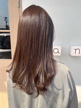 マーノ(mano) 透け感ベージュ