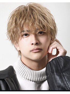 アストラ(ASTRA) MEN’S HAIR/波巻きツイストスパイラル/リバースセンターパート