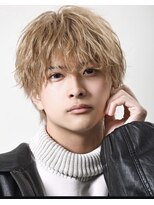 アストラ(ASTRA) MEN’S HAIR/波巻きツイストスパイラル/リバースセンターパート