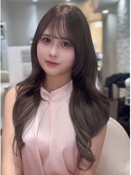 ケアシンサイバシ(CARE shinsaibashi) 羽エクステ100本☆地毛短めでも馴染む！韓国風艶髪ロング♪