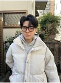 大人ナチュラルセンターパート