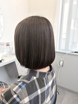 トッカ 茨木(tocca) 【脱白髪染めハイライト】×グレージュブラウン