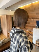 ヘア プロデュース キュオン(hair produce CUEON.)&nbsp;切りっぱなしボブ