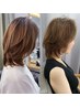 [立体感◎]カット+ハイライトカラー+トリートメント(奈良/新大宮)￥22000