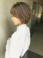 ロシェ 横浜店(loche)&nbsp;ニュアンスウルフ×大人ショート×髪質改善×横浜