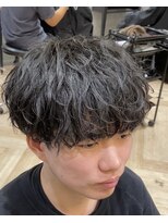 ベル 桑名(BHEL)&nbsp;桑名ツイストスパイラルパーマレットヘアマッシュウルフカット