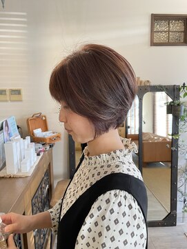 リシェ(reche) くびれ前下がりショートボブ