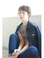 エイミー(Aimee) Aimee ワイドショート×グレージュ