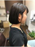 シンプルなワンカールボブ