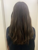 パティオン(PATIONN) ロングスタイル☆グレージュでツヤサラにしました!!