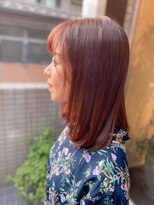 ヘアー デザイン ブランケット(Hair Design Blanket) オレンジベージュ