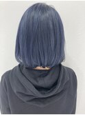 【CIEL 佐藤】ダークブルー　ボブ