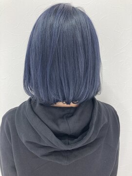 シエル 立川店(CIEL) 【CIEL 佐藤】ダークブルー　ボブ