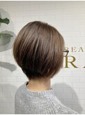 バランスの良い、丸みショート!