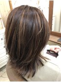 【白髪染め】+ハイライト【小田急相模原美容院】