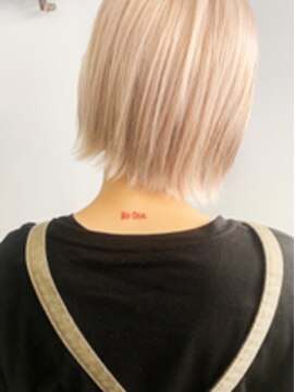 フラム 渋谷(flamme) 【flamme】ホワイトブロンド