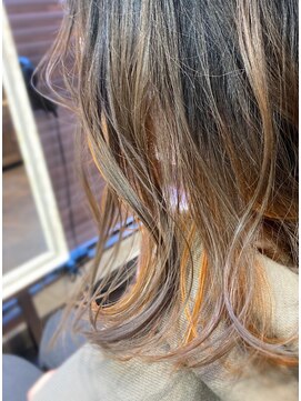 ヘアー クリエイト カルバリ(HAIR CREATE Calbari) にんじんしりしりインナー