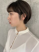 クラフト ヘア デザイン(CRAFT HAIR DESIGN) 丸み大人ショート // グレージュ グラデーション