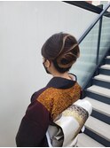 夜会巻き