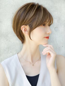 エインアンリー 表参道(AIN.ANLY.) 前髪あり大人ショート20代30代40代【AIN.表参道】川原大地