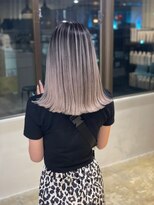 メリー オオサカ(Merly Osaka)&nbsp;コントラスト バレイヤージュ_ホワイトアッシュ_