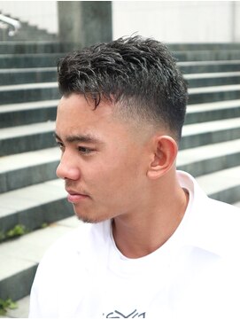 ヨシザワインク プレミアム 横浜 桜木町店(YOSHIZAWA Inc. PREMIUM) かきあげベリーショート高感度モテ髪フェード