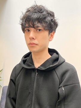 トレス(TRESS) メンズヘア マッシュショート メンズパーマ 原宿 表参道渋谷