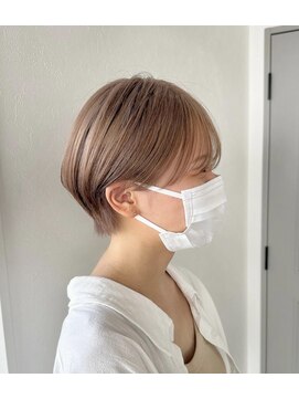 メラク バイ コア(Merak by CoRe.gn) ミルクティーマッシュショート@20代30代40代50代